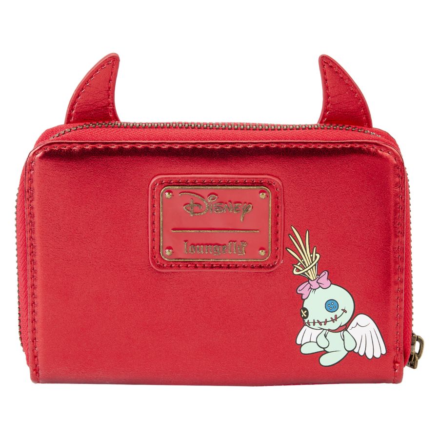 Pop Weasel - Image 3 of Disney - Stitch Devil Cosplay Zip Around Wallet - Loungefly