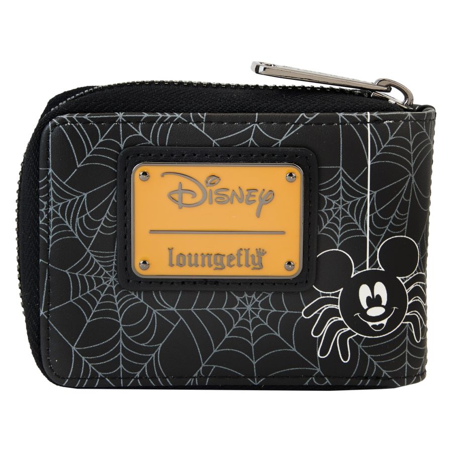 Pop Weasel - Image 4 of Disney - Minnie Mouse Spider Glow Accordion Wallet - Loungefly - Bags, Wallets & Purses - Image - Pop Weasel