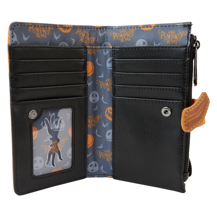 Pop Weasel - Image 5 of The Nightmare Before Christmas - Jack Pumpkin Head Wallet - Loungefly - Bags, Wallets & Purses - Image - Pop Weasel