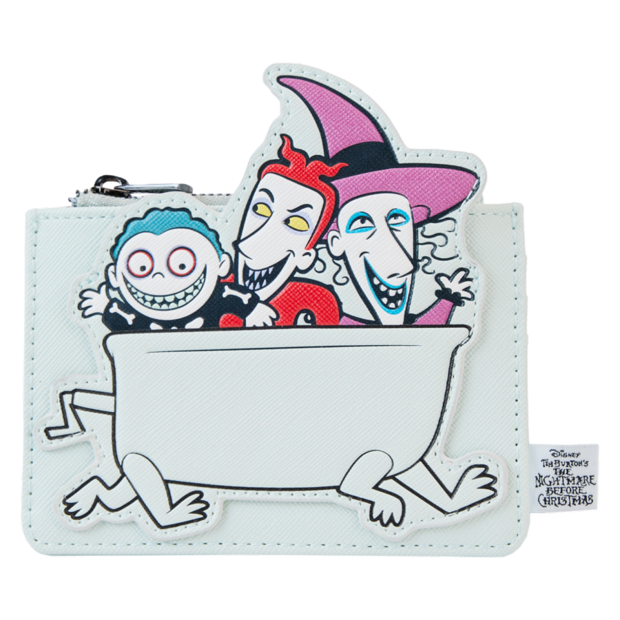 Pop Weasel Image of The Nightmare Before Christmas - Lock Shock Barrel Bathtub Card Holder - Loungefly - Bags, Wallets & Purses - Image - Pop Weasel