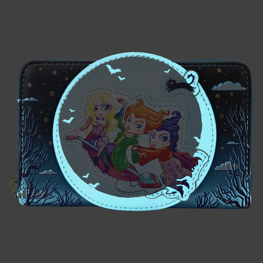 Pop Weasel - Image 2 of Hocus Pocus - Poster Glow Zip Around Wallet - Loungefly