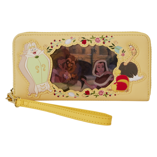 Beauty & the Beast (1991) - Belle Lenticular Wristlet - Loungefly