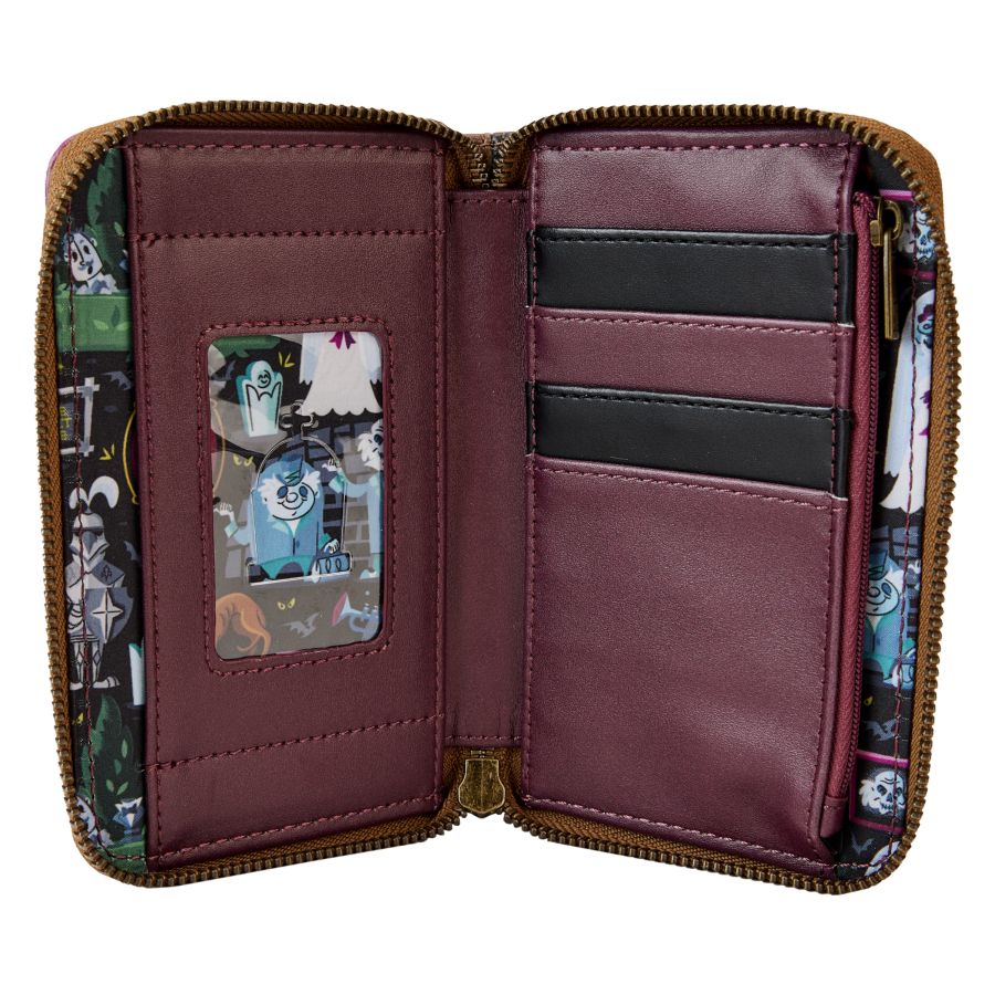 Pop Weasel - Image 5 of Disney's Haunted Mansion - Portraits Zip Wallet - Loungefly - Bags, Wallets & Purses - Image - Pop Weasel