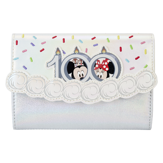 Pop Weasel Image of Disney - 100th Celebration Cake Wallet - Loungefly