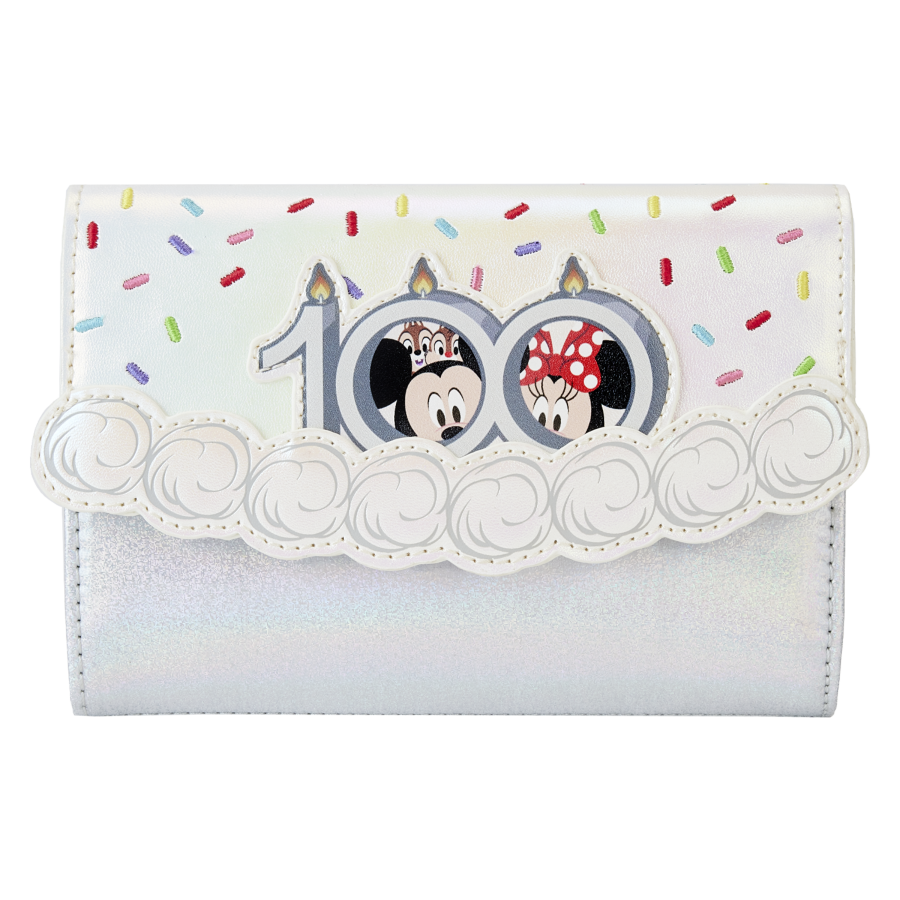 Pop Weasel Image of Disney - 100th Celebration Cake Wallet - Loungefly - Bags, Wallets & Purses - Image - Pop Weasel