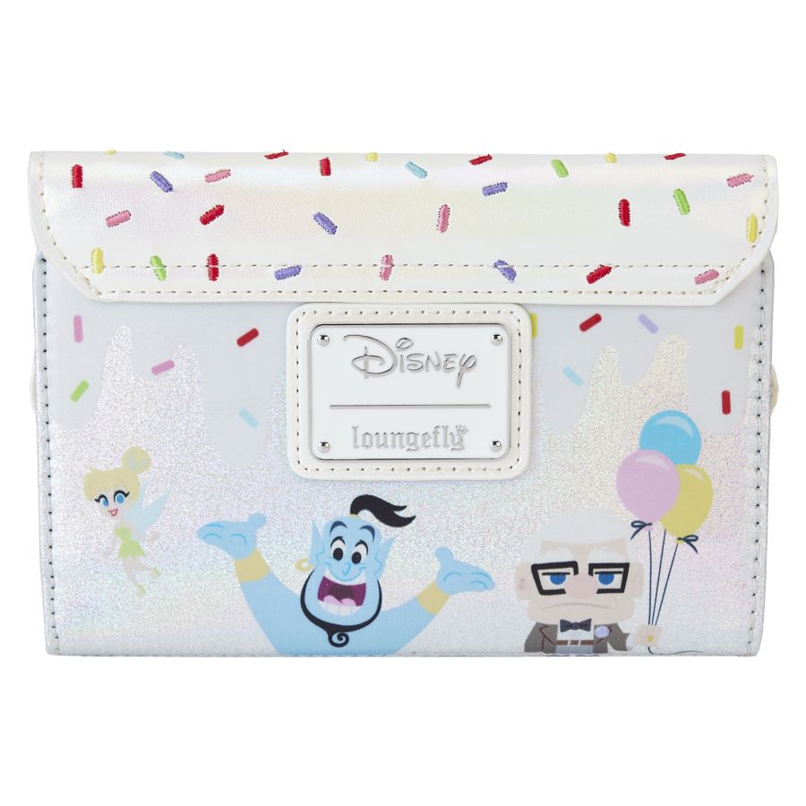 Pop Weasel - Image 3 of Disney - 100th Celebration Cake Wallet - Loungefly - Bags, Wallets & Purses - Image - Pop Weasel