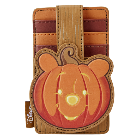 Pop Weasel Image of Winnie The Pooh - Pumpkin Cardholder - Loungefly