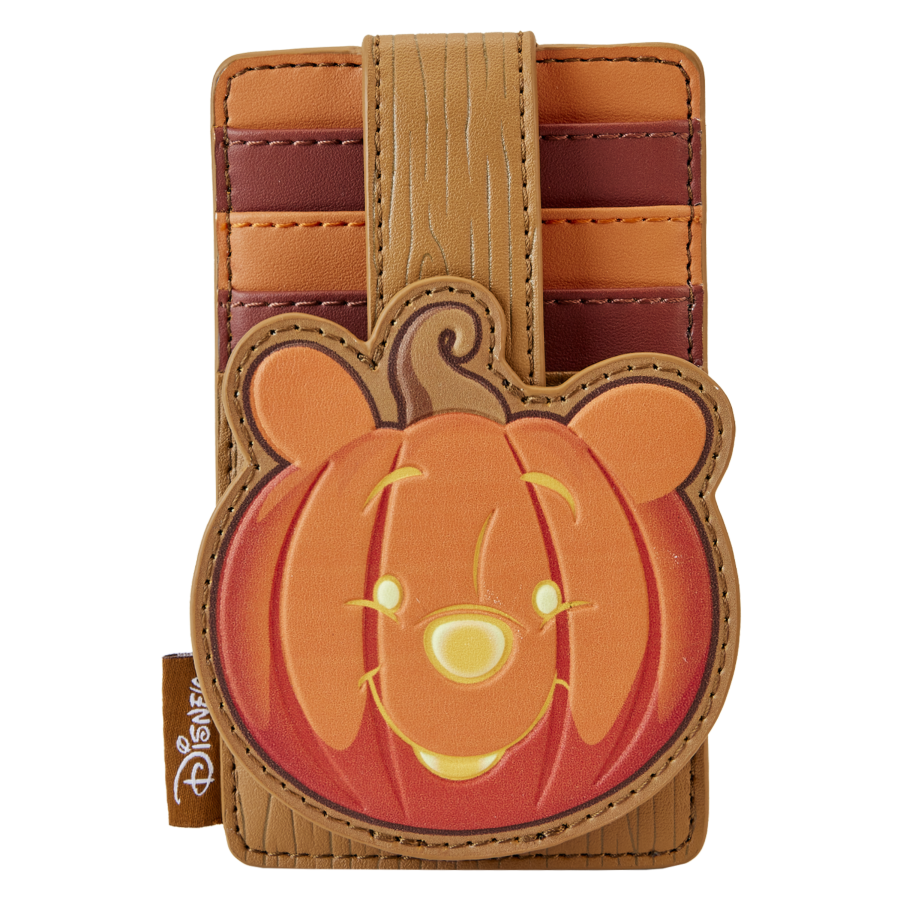 Pop Weasel Image of Winnie The Pooh - Pumpkin Cardholder - Loungefly - Bags, Wallets & Purses - Image - Pop Weasel