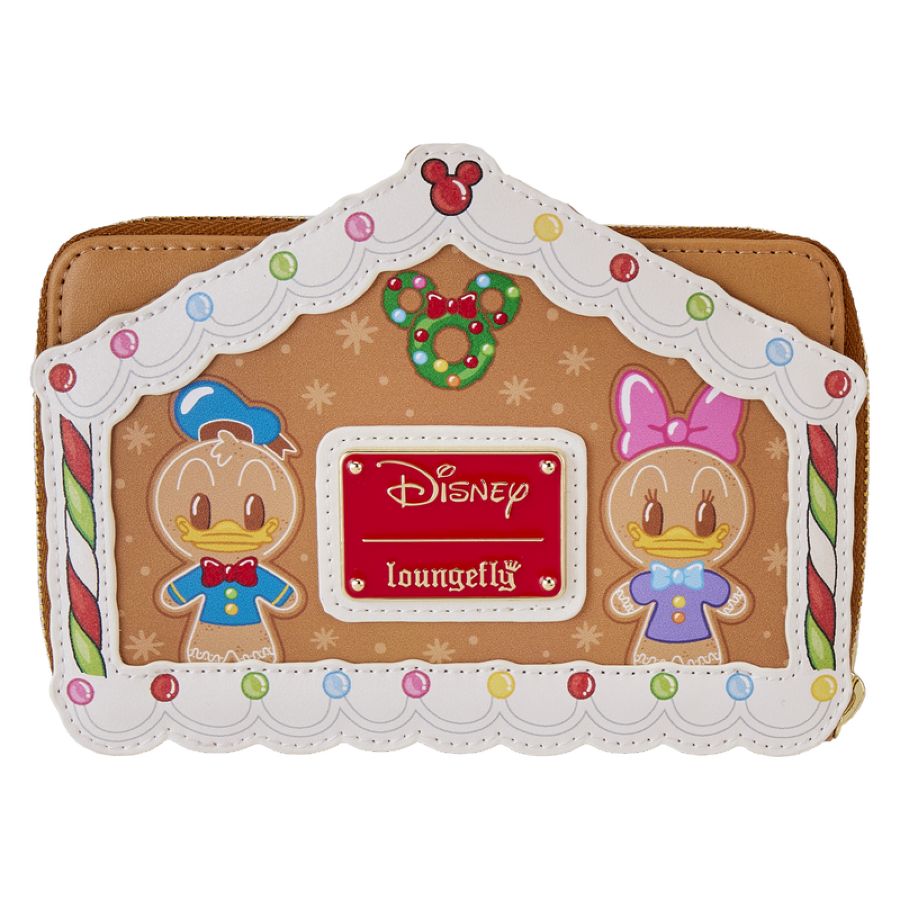 Disney - Mickey & Friends Gingerbread House Zip Around Wallet - Loungefly - Bags, Wallets & Purses - Image - Pop Weasel