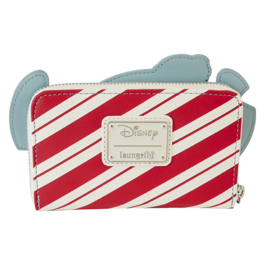 Pop Weasel - Image 3 of Lilo & Stitch - Stitch Holiday Glitter Zip Around Wallet - Loungefly