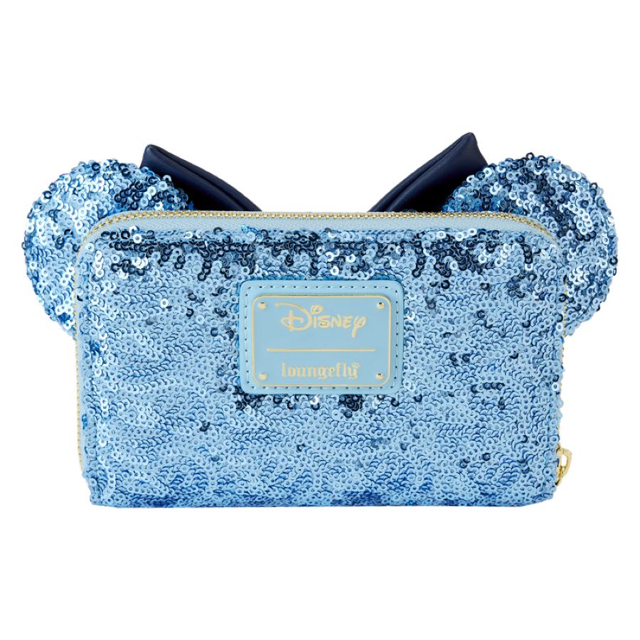 Pop Weasel - Image 2 of Disney - Minnie Mouse Hanukkah Sequin Zip Around Wallet - Loungefly - Bags, Wallets & Purses - Image - Pop Weasel