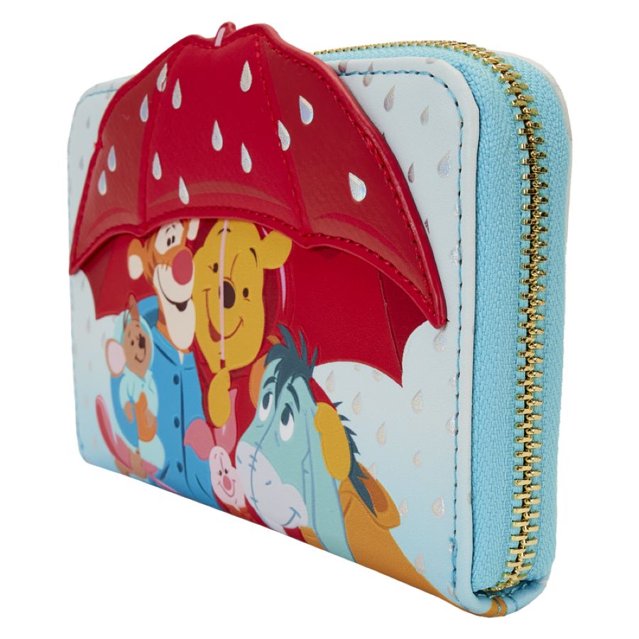 Winnie The Pooh - Pooh & Friends Rainy Day Zip Around Wallet - Loungefly - Bags, Wallets & Purses - Image - Pop Weasel