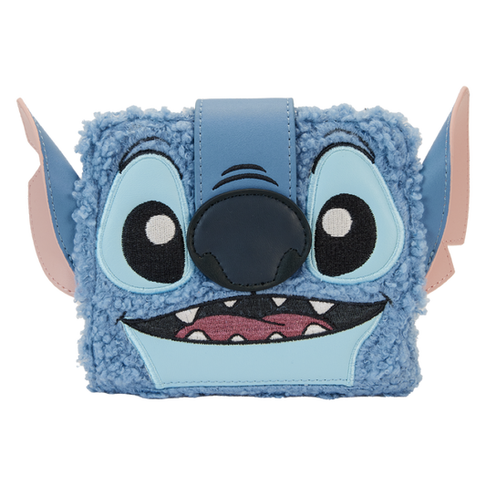 Lilo & Stitch - Plush Sherpa Cosplay Bifold Wallet - Loungefly