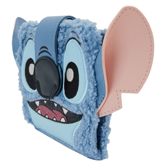 Lilo & Stitch - Plush Sherpa Cosplay Bifold Wallet - Loungefly