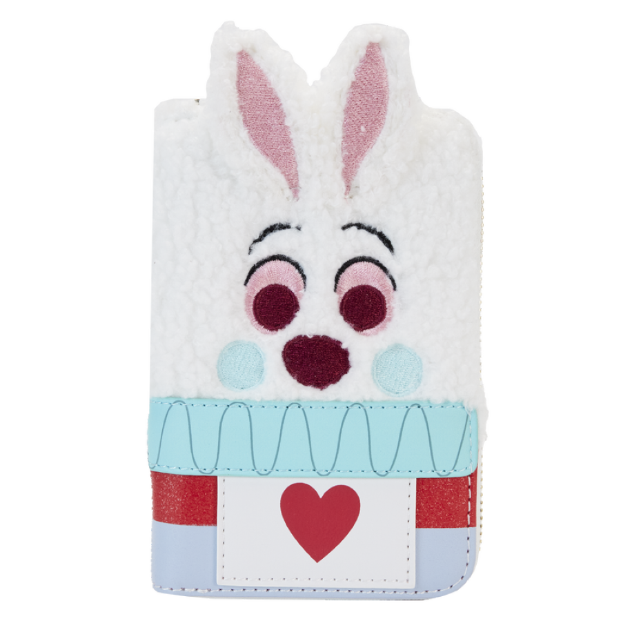 Pop Weasel Image of Alice in Wonderland (1951) - White Rabbit Cosplay Zip Around Wallet - Loungefly - Bags, Wallets & Purses - Image - Pop Weasel