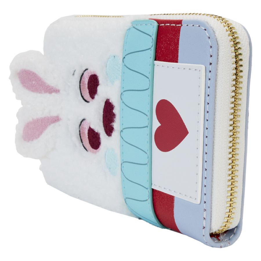 Pop Weasel - Image 2 of Alice in Wonderland (1951) - White Rabbit Cosplay Zip Around Wallet - Loungefly - Bags, Wallets & Purses - Image - Pop Weasel