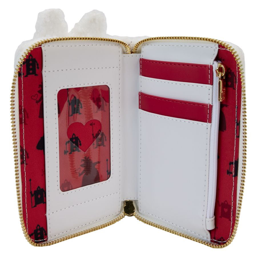 Pop Weasel - Image 4 of Alice in Wonderland (1951) - White Rabbit Cosplay Zip Around Wallet - Loungefly - Bags, Wallets & Purses - Image - Pop Weasel