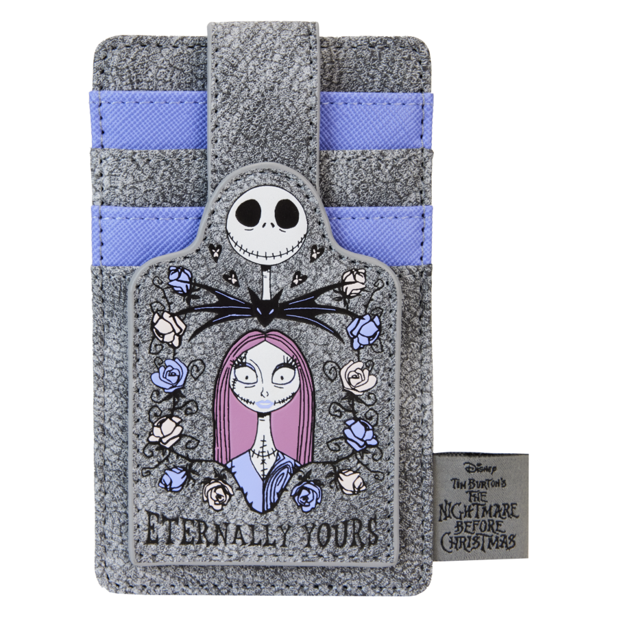 The Nightmare Before Christmas - Jack & Sally Eternally Yours Cardholder - Loungefly - Bags, Wallets & Purses - Image - Pop Weasel