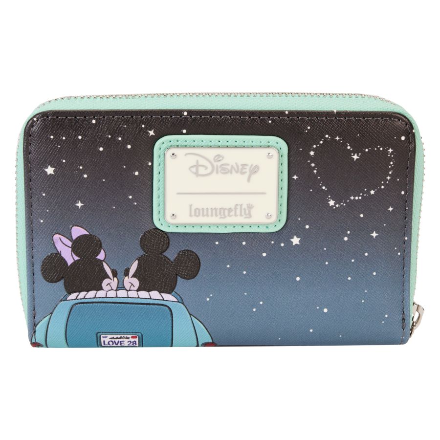 Disney - Mickey & Minnie Date Drive-In Zip Wallet - Loungefly - Bags, Wallets & Purses - Image - Pop Weasel