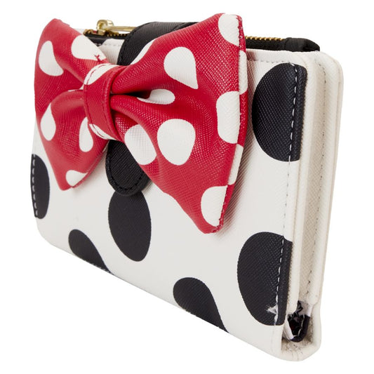 Pop Weasel - Image 2 of Disney - Minnie Rocks The Dots Classic Flap Wallet - Loungefly