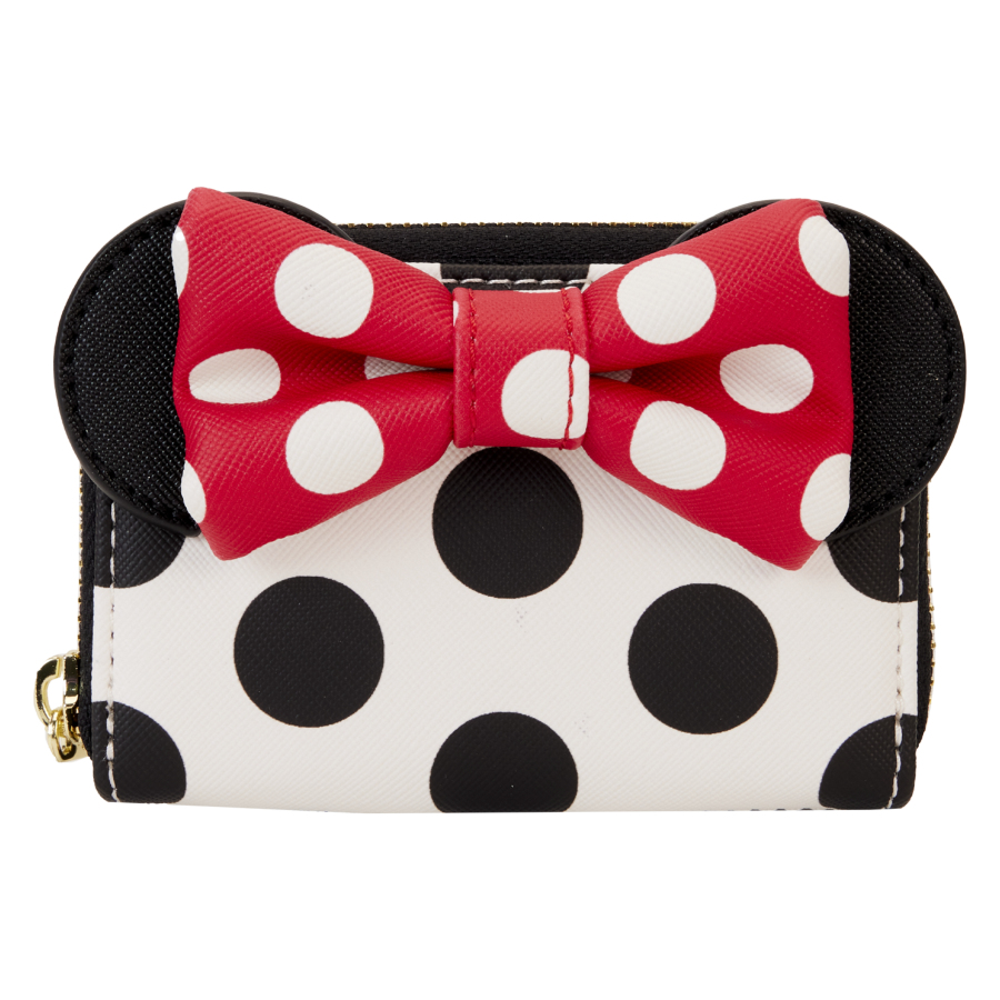 Pop Weasel Image of Disney - Minnie Rocks The Dots Accordion Card Holder - Loungefly - Bags, Wallets & Purses - Image - Pop Weasel