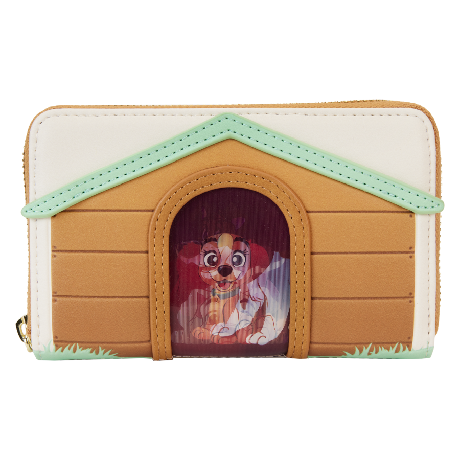 Pop Weasel Image of Disney - I Heart Disney Dogs Lenticular Zip Wallet - Loungefly - Bags, Wallets & Purses - Image - Pop Weasel