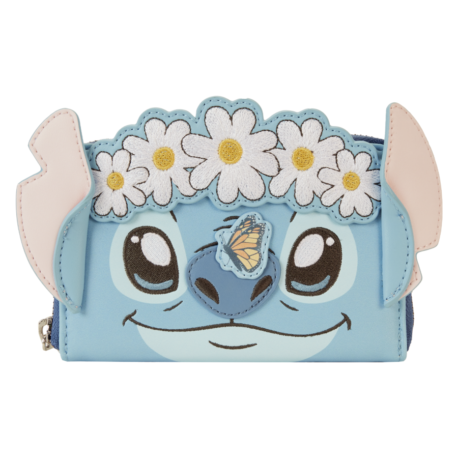 Pop Weasel Image of Lilo & Stitch - Springtime Stitch Cosplay Zip Around Wallet - Loungefly - Bags, Wallets & Purses - Image - Pop Weasel