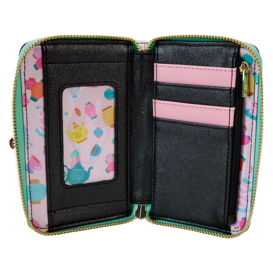 Pop Weasel - Image 4 of Alice in Wonderland (1951) - Unbirthday Zip Around Wallet - Loungefly - Bags, Wallets & Purses - Image - Pop Weasel