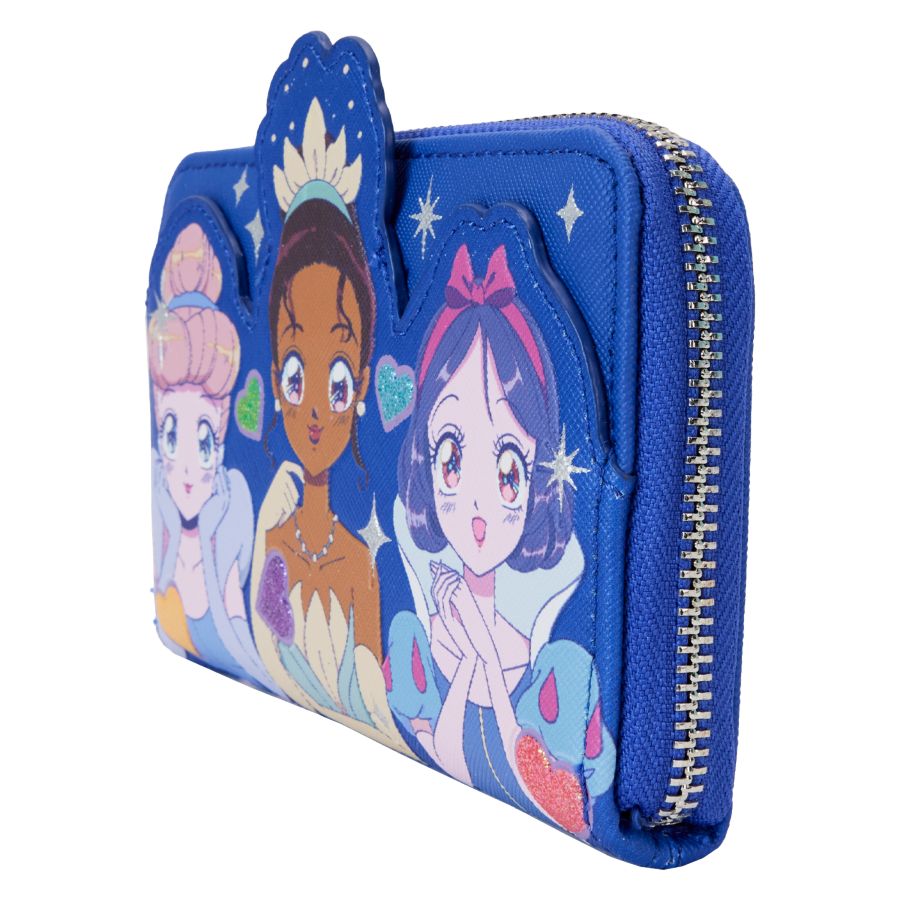 Image Pop Weasel - Image 2 of Disney Princess - Manga Style Zip Around Wallet - Loungefly - Bags, Wallets & Purses - Image - Pop Weasel