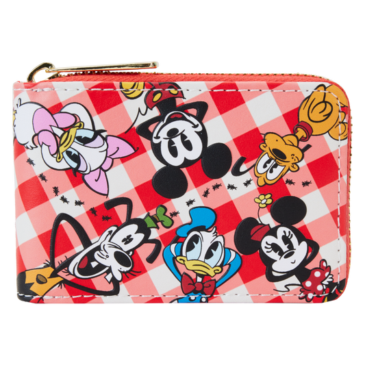 Mickey & Friends - Picnic Accordion Wallet - Loungefly