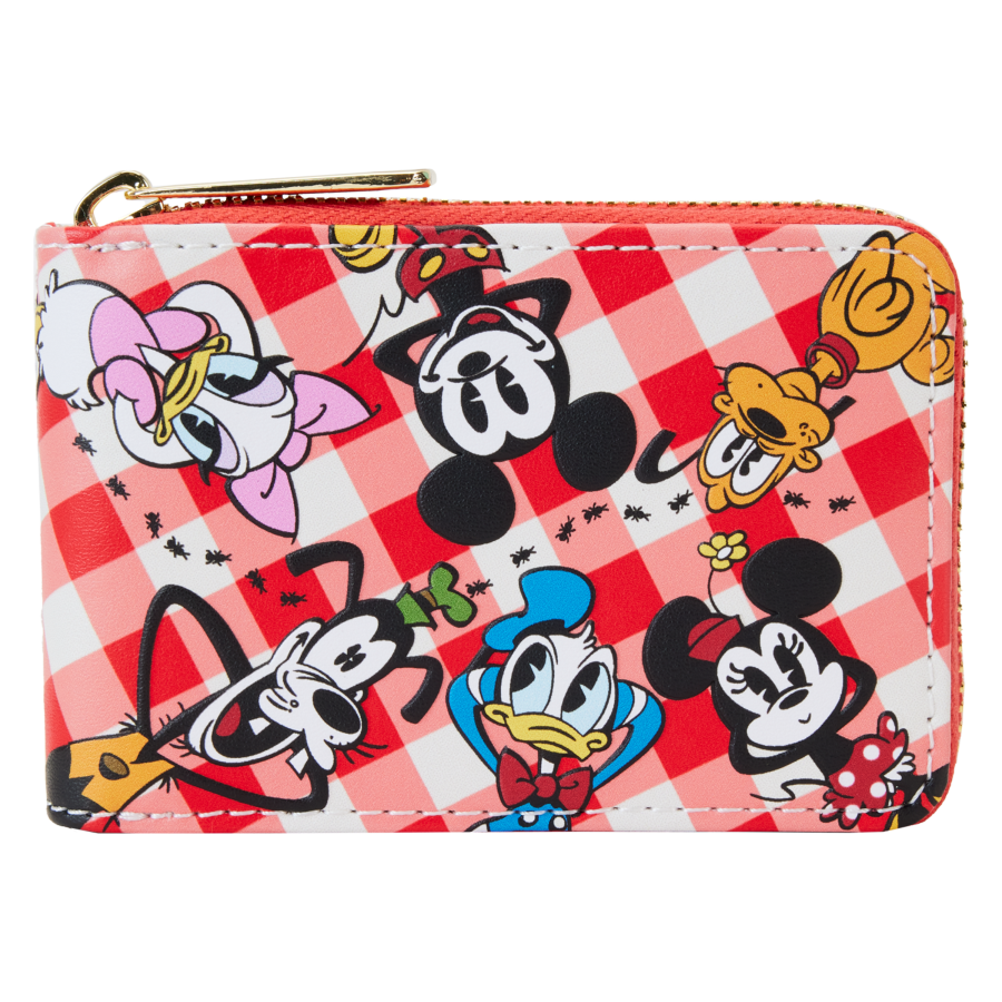 Mickey & Friends - Picnic Accordion Wallet - Loungefly - Bags, Wallets & Purses - Image - Pop Weasel