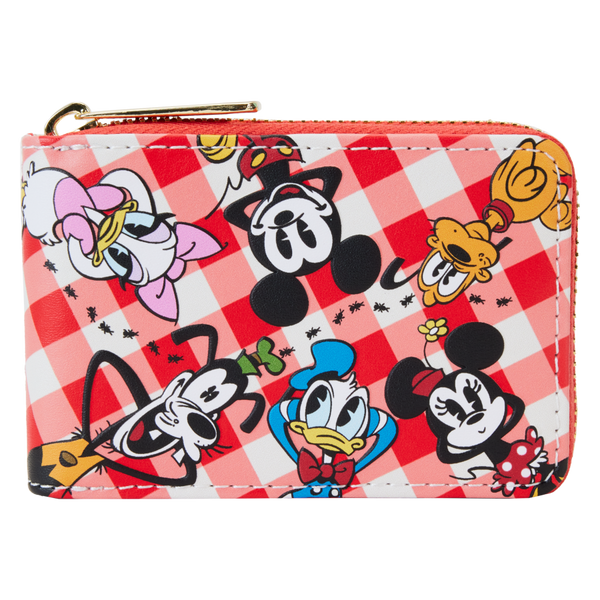 Mickey & Friends - Picnic Accordion Wallet - Loungefly