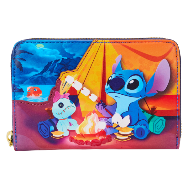 Lilo & Stitch - Camping Cuties Zip Wallet - Loungefly
