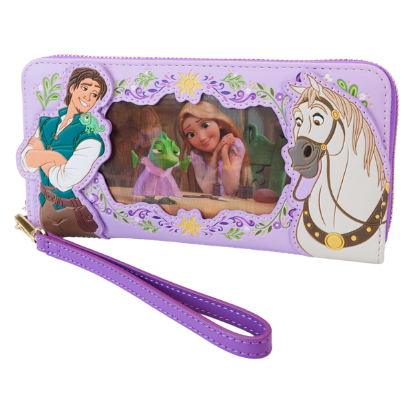 Disney Princess - Rapunzel Lenticular Wristlet Wallet - Loungefly