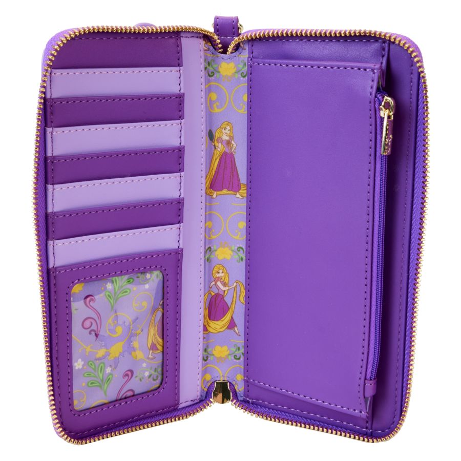 Image Pop Weasel - Image 5 of Disney Princess - Rapunzel Lenticular Wristlet Wallet - Loungefly - Bags, Wallets & Purses - Image - Pop Weasel