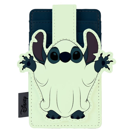 Image Pop Weasel - Image 2 of Lilo & Stitch - Stitch Ghost Cardholder - Loungefly