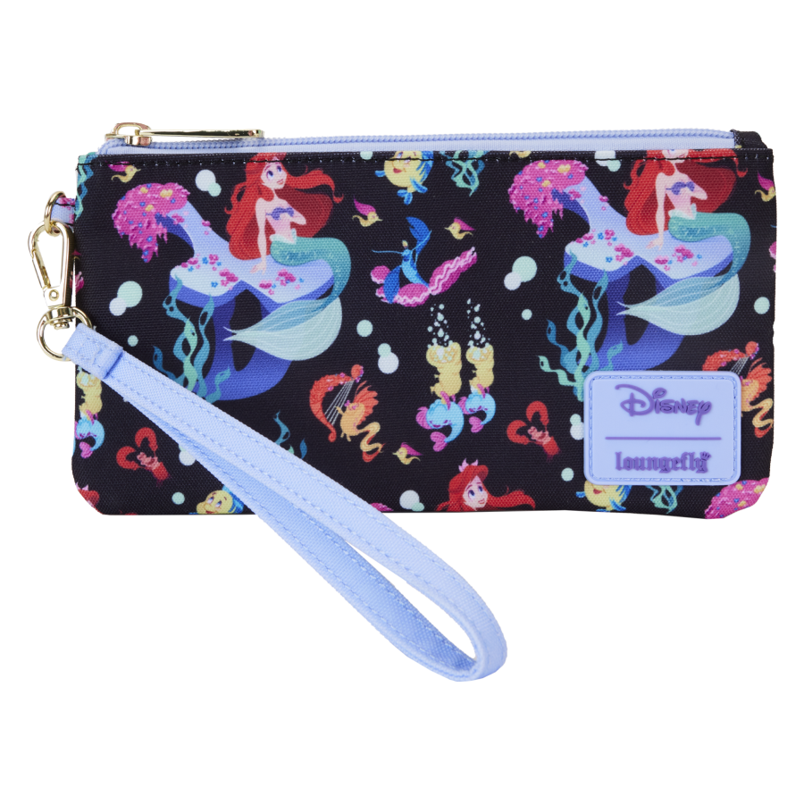 Pop Weasel Image of The Little Mermaid (1989) 35th Anniversary - Life Is The Bubbles Nylon Purse - Loungefly - Bags, Wallets & Purses - Image - Pop Weasel