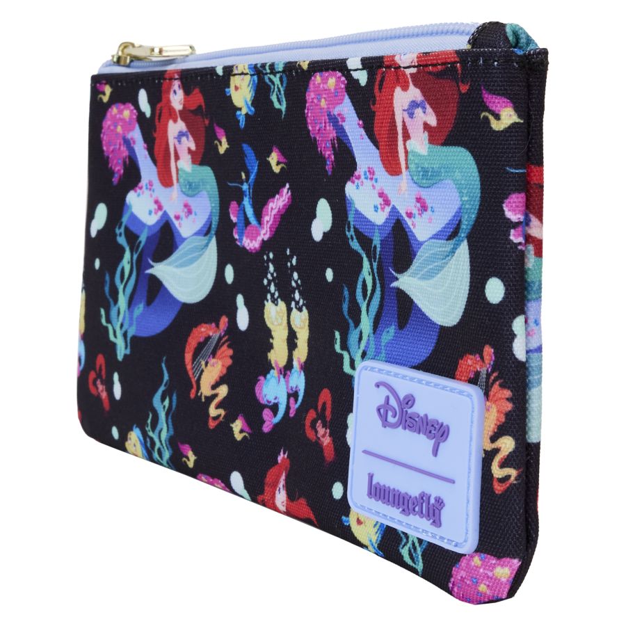 Pop Weasel - Image 2 of The Little Mermaid (1989) 35th Anniversary - Life Is The Bubbles Nylon Purse - Loungefly - Bags, Wallets & Purses - Image - Pop Weasel