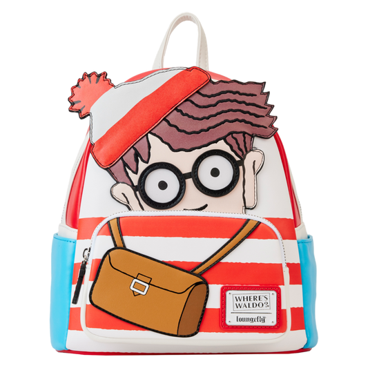 Pop Weasel Image of Where's Wally - Cosplay Mini Backpack - Loungefly