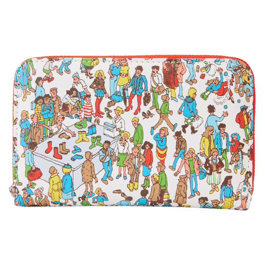 Pop Weasel Image of Where's Wally - Art Print Zip Around Wallet - Loungefly