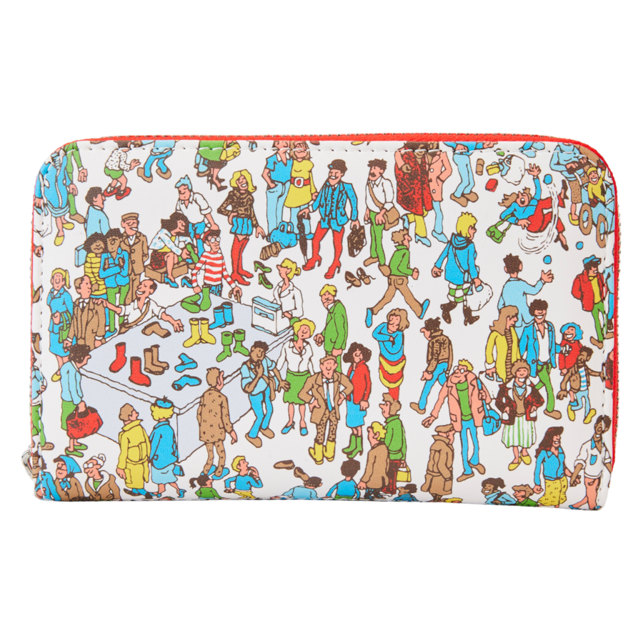 Pop Weasel Image of Where's Wally - Art Print Zip Around Wallet - Loungefly - Bags, Wallets & Purses - Image - Pop Weasel