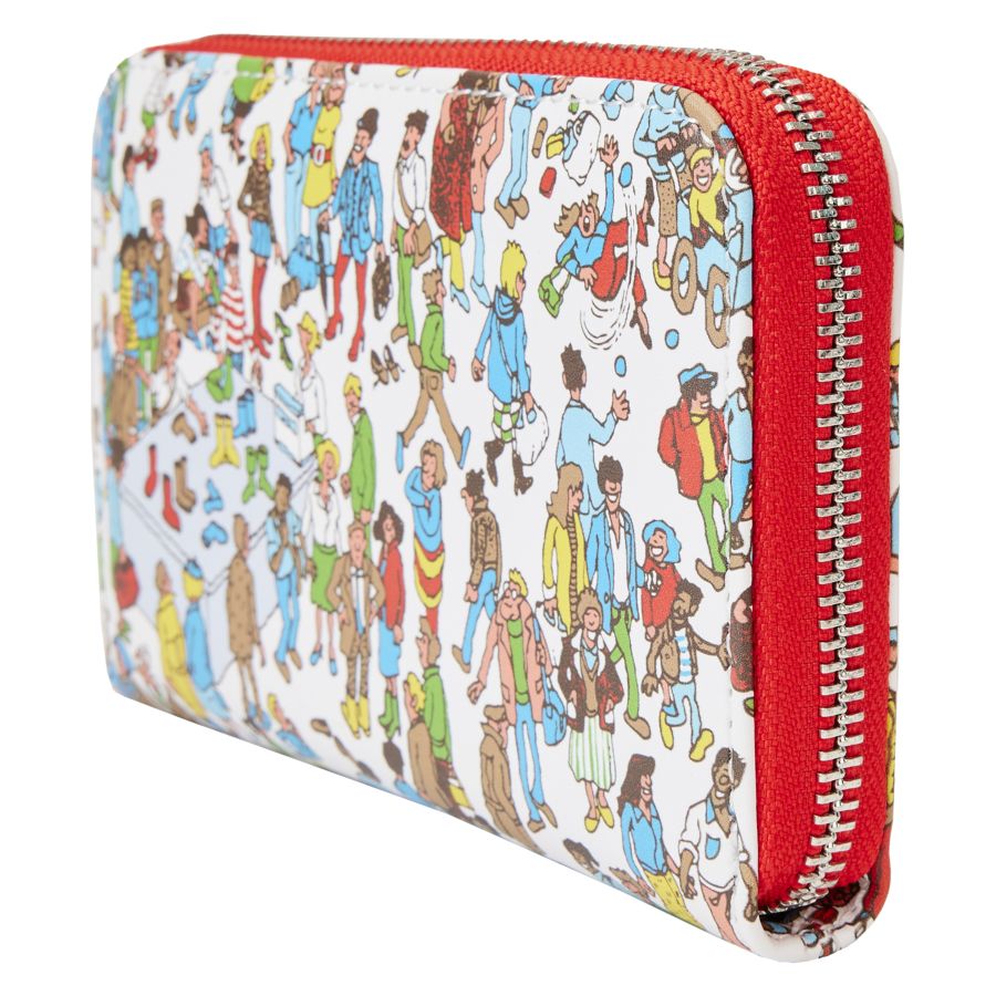 Pop Weasel - Image 2 of Where's Wally - Art Print Zip Around Wallet - Loungefly - Bags, Wallets & Purses - Image - Pop Weasel