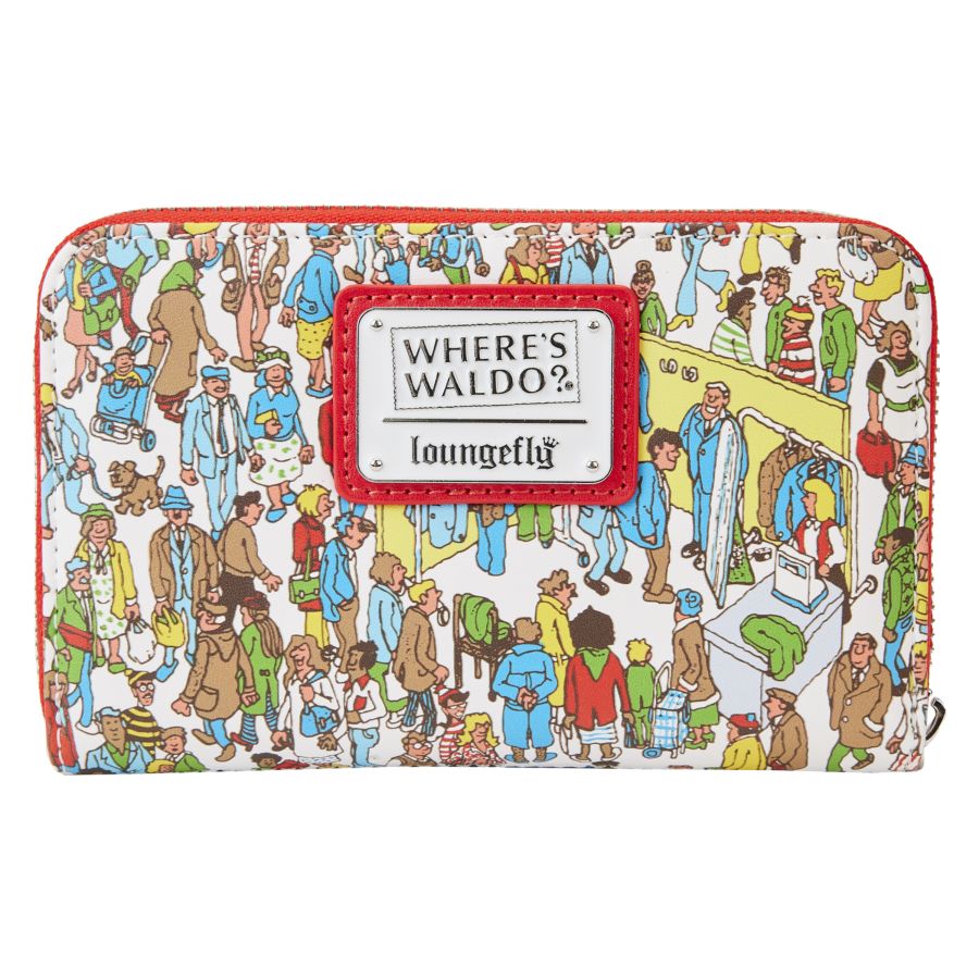 Pop Weasel - Image 3 of Where's Wally - Art Print Zip Around Wallet - Loungefly - Bags, Wallets & Purses - Image - Pop Weasel