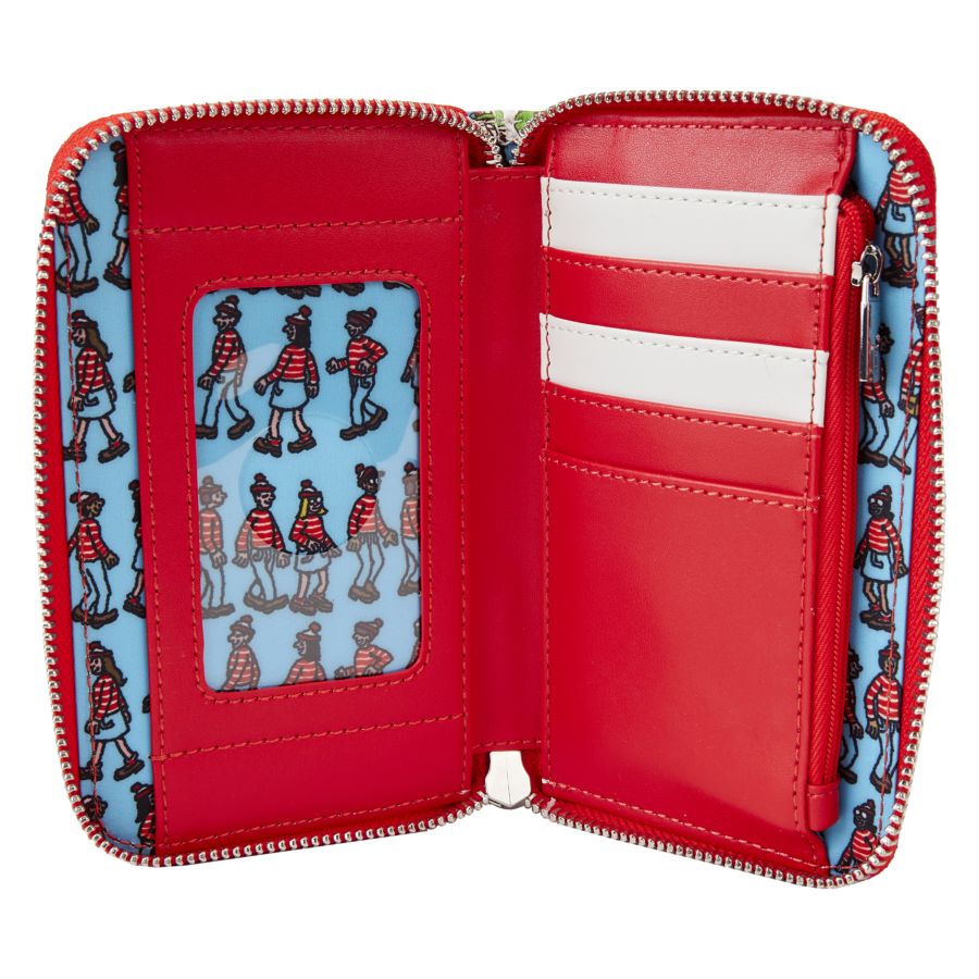 Pop Weasel - Image 4 of Where's Wally - Art Print Zip Around Wallet - Loungefly - Bags, Wallets & Purses - Image - Pop Weasel