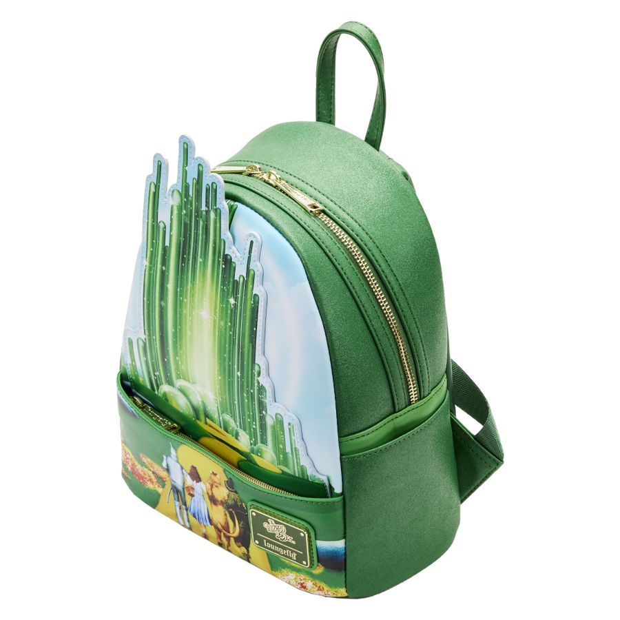 Pop Weasel - Image 3 of Wizard of Oz - Emerald City Mini Backpack - Loungefly - Bags, Wallets & Purses - Image - Pop Weasel