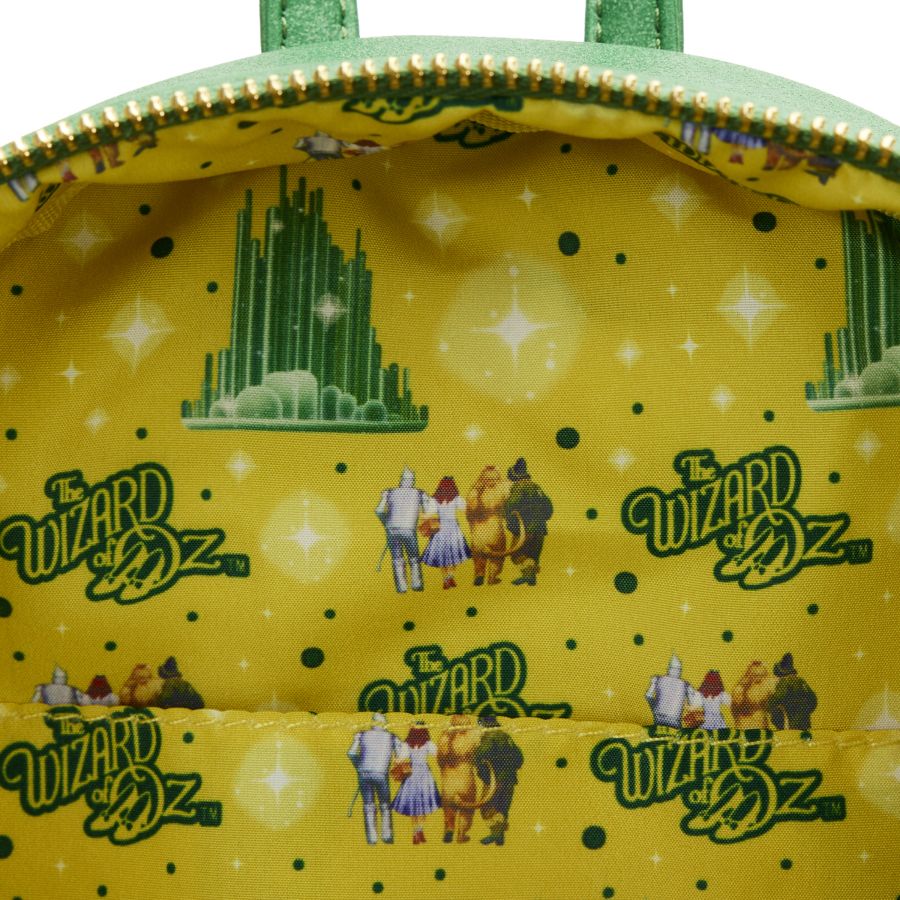 Pop Weasel - Image 6 of Wizard of Oz - Emerald City Mini Backpack - Loungefly - Bags, Wallets & Purses - Image - Pop Weasel