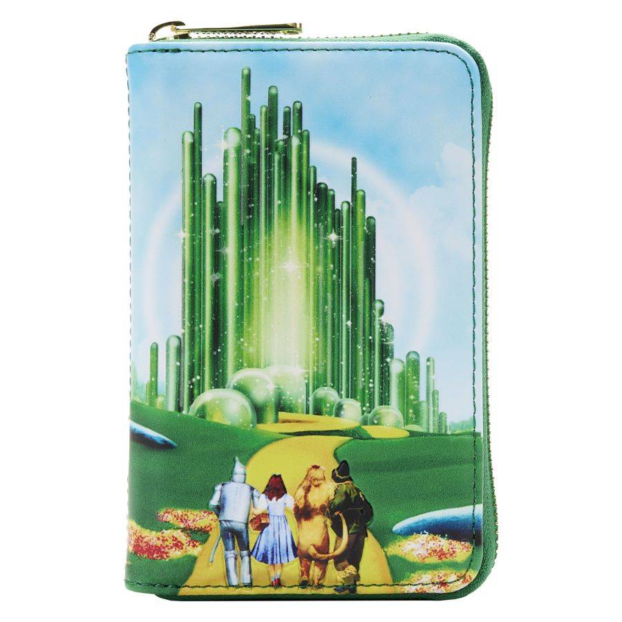 Pop Weasel Image of Wizard of Oz - Emerald City Zip Around Purse - Loungefly - Bags, Wallets & Purses - Image - Pop Weasel