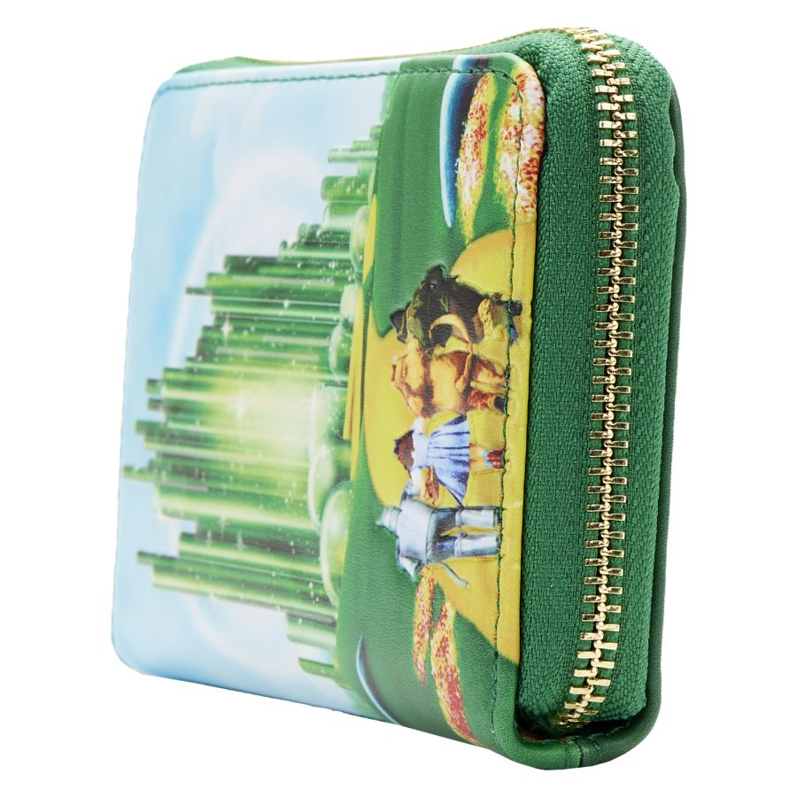 Pop Weasel - Image 2 of Wizard of Oz - Emerald City Zip Around Purse - Loungefly - Bags, Wallets & Purses - Image - Pop Weasel