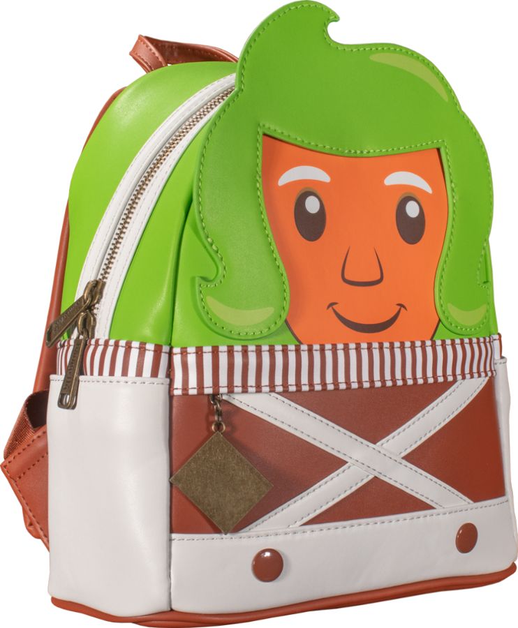 Pop Weasel - Image 2 of Willy Wonka and the Chocolate Factory - Oompa Loompa US Exclusive Mini Backpack [RS] - Loungefly - Bags, Wallets & Purses - Image - Pop Weasel