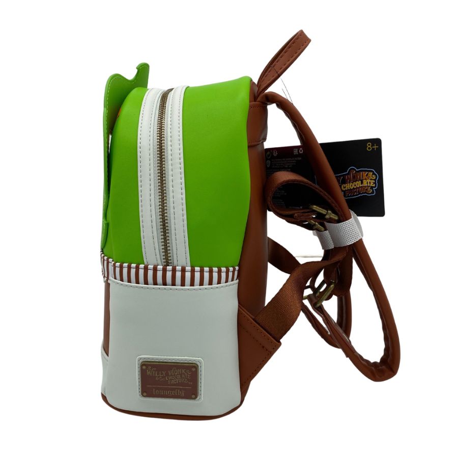 Pop Weasel - Image 3 of Willy Wonka and the Chocolate Factory - Oompa Loompa US Exclusive Mini Backpack [RS] - Loungefly